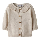 Name It Diame Strik Cardigan - Peyote Melange