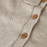 Name It Diame Strik Cardigan - Peyote Melange