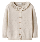 Name It Diame Strik Cardigan - Peyote Melange