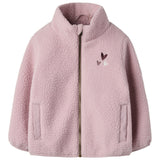 Name It Mall Sherpa Fleece Jakke - Keepsake Lilac
