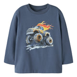 Name It Disa Bluse - Vintage Indigo