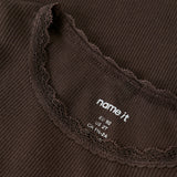 Name It Kab Bluse - French Roast