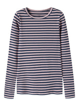 Name It Suraja XSL Bluse - Insignia Blue/Burnished Lila
