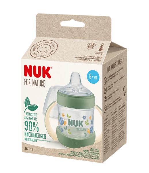 NUK for Nature Learner Drikkekop - Green