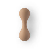Mushie Silikone Baby Maracas Rangle - Natural