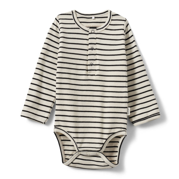 Sofie Schnoor Baby Samuel Body - Black Striped