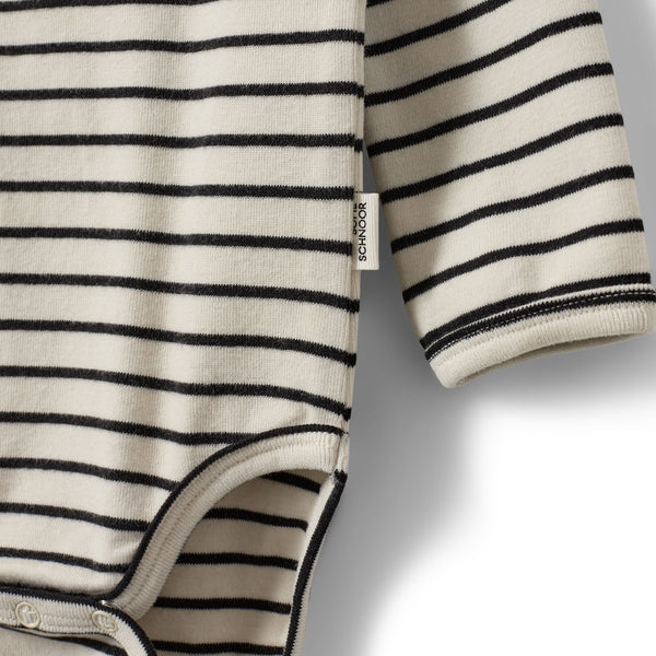 Sofie Schnoor Baby Samuel Body - Black Striped