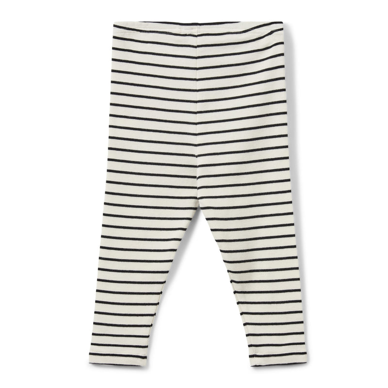 Sofie Schnoor Baby Sam Leggings - Black Striped