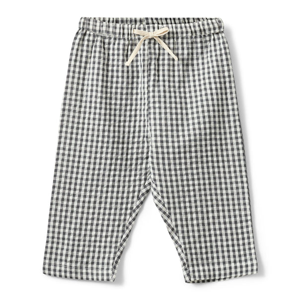 Sofie Schnoor Baby Palle Bukser - Grey Check