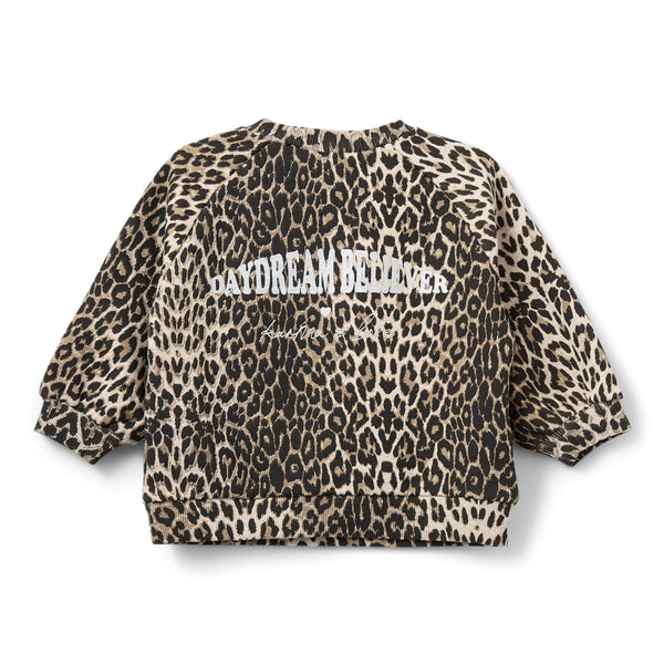Sofie Schnoor Baby Elis Raglan Sweatshirt - Leopard