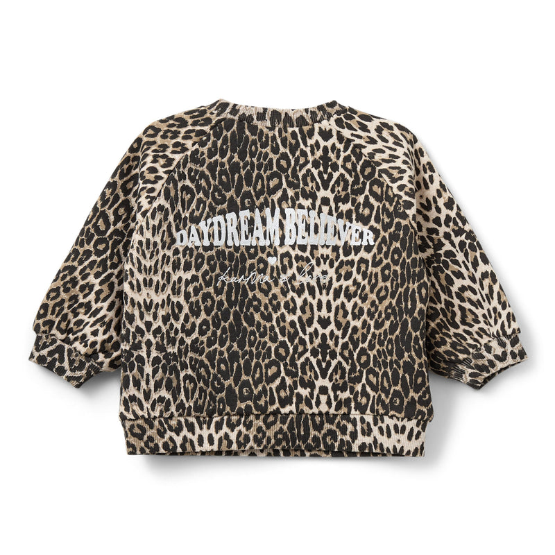 Sofie Schnoor Baby Elis Raglan Sweatshirt - Leopard