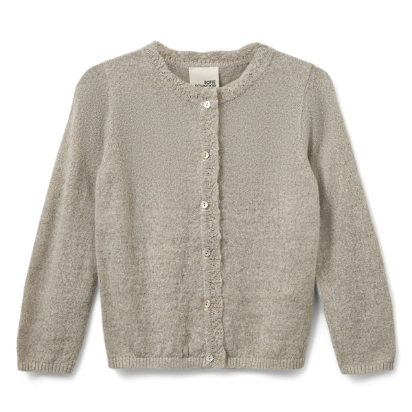 Sofie Schnoor Kids Skylar Cardigan - Deer Melange