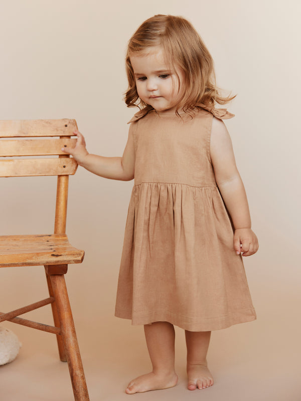 Sofie Schnoor Baby Glady Kjole - Soft Brown