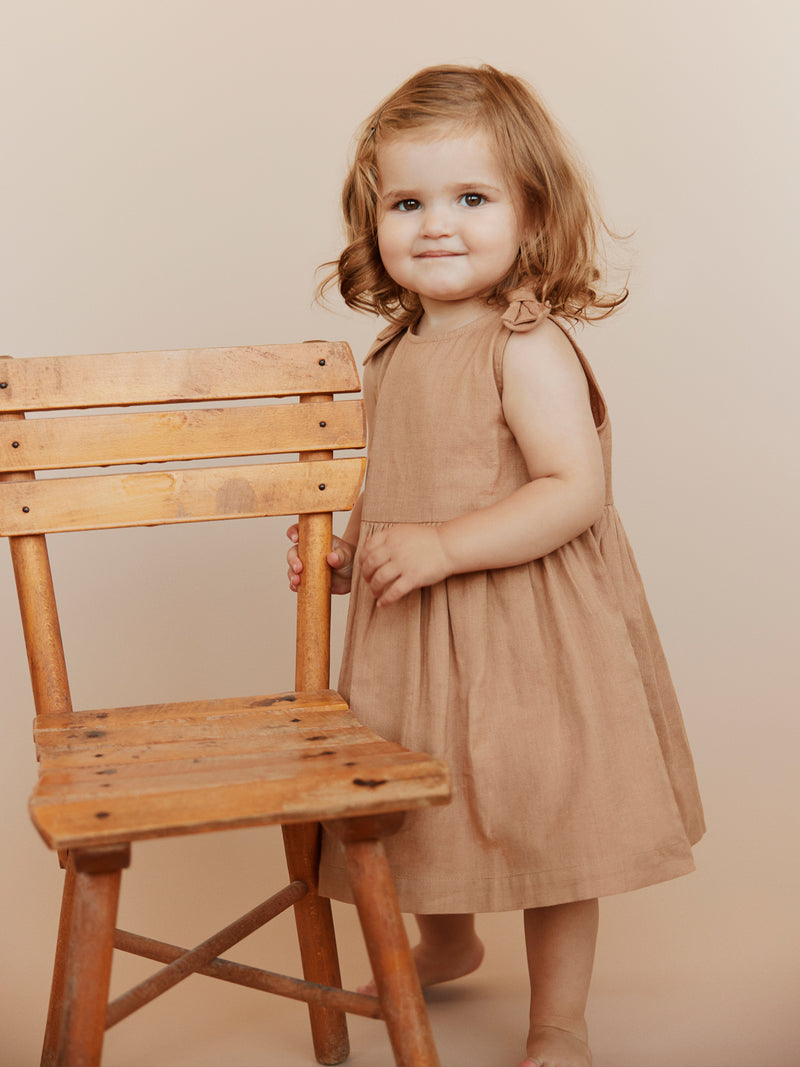 Sofie Schnoor Baby Glady Kjole - Soft Brown