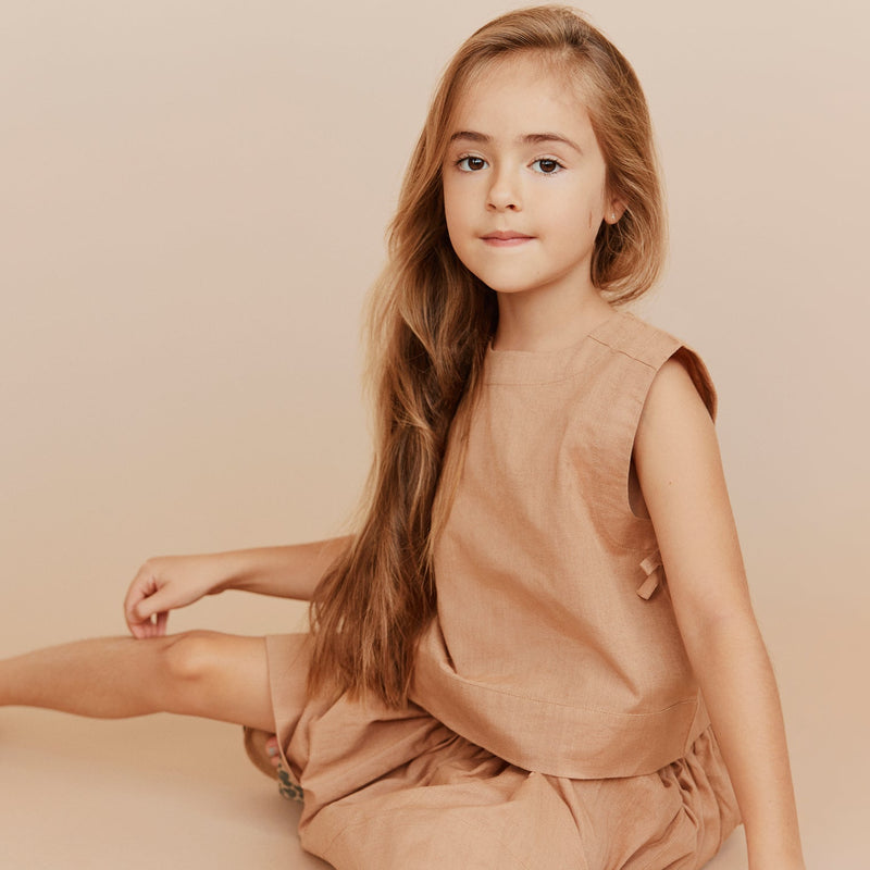 Sofie Schnoor Kids Ezma Top - Rose Brown
