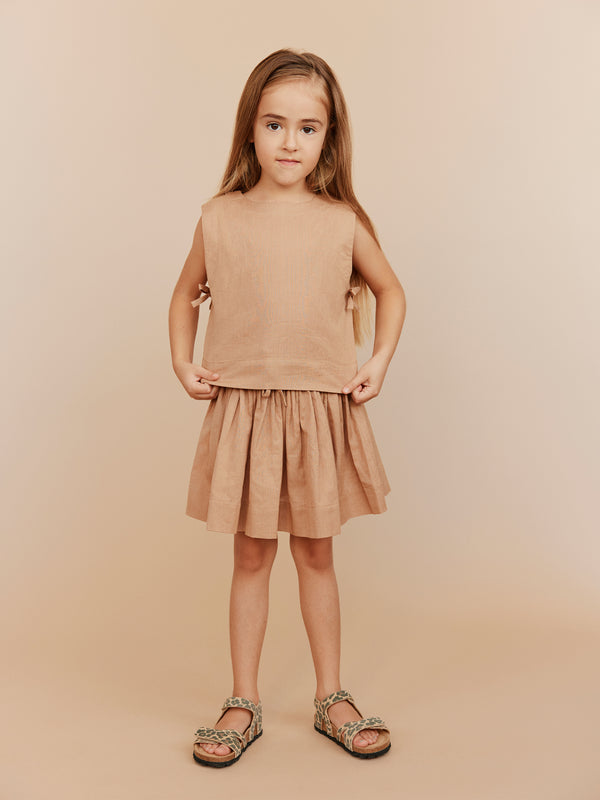 Sofie Schnoor Kids Mara Nederdel - Rose Brown