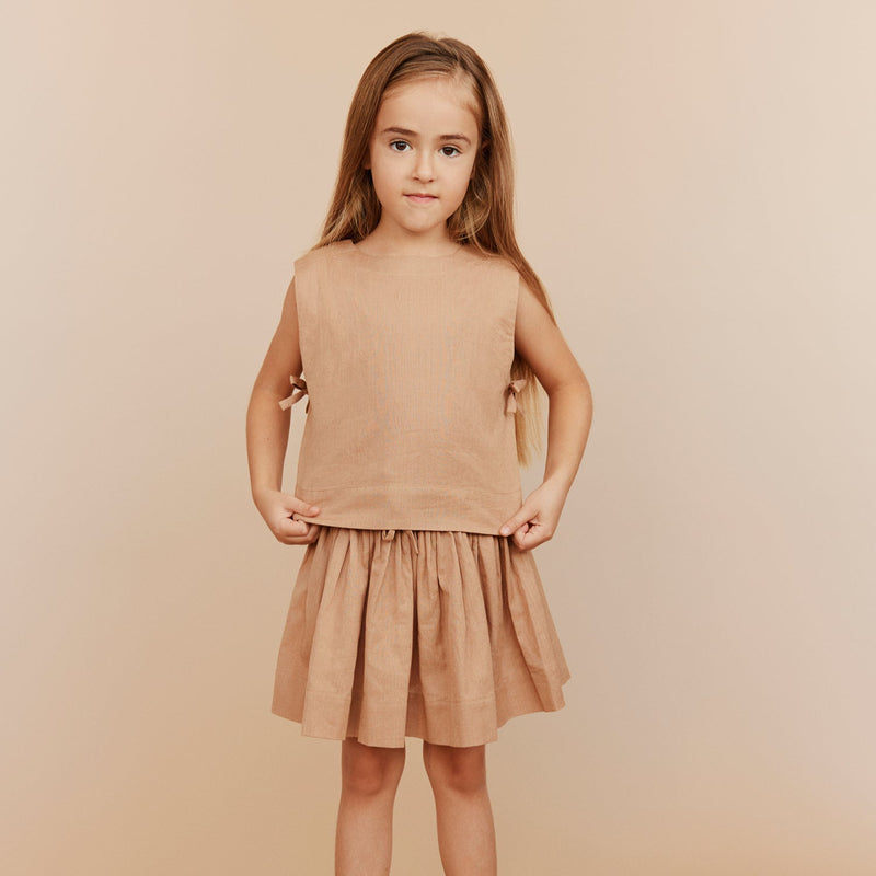 Sofie Schnoor Kids Ezma Top - Rose Brown