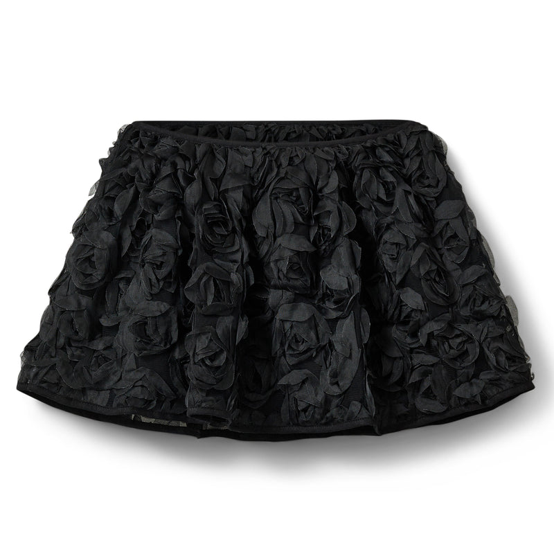 Sofie Schnoor Kids Mara Tyl Nederdel - Black