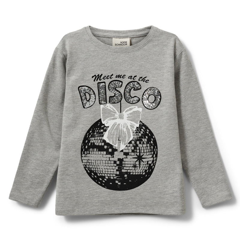 Sofie Schnoor Kids Penilla Bluse - Grey Melange