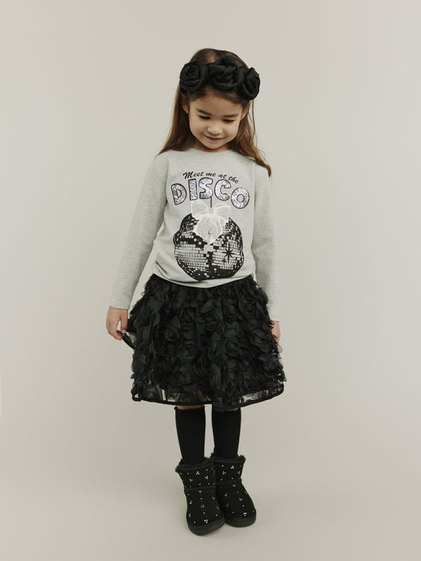 Sofie Schnoor Kids Penilla Bluse - Grey Melange