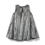 Sofie Schnoor Kids Glitter Kjole - Silver