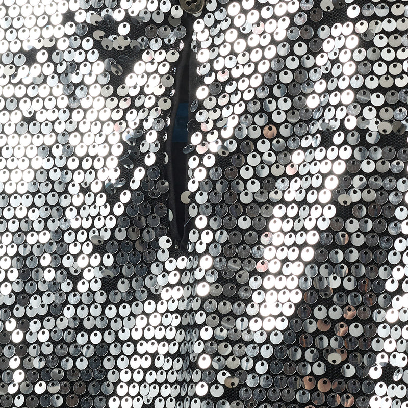 Sofie Schnoor Kids Glitter Kjole - Silver