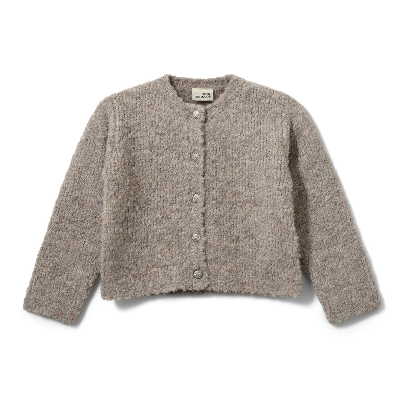Sofie Schnoor Kids Kyra Cardigan - Deer Melange
