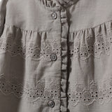 Sofie Schnoor Baby Aylin Bluse - Stone Grey