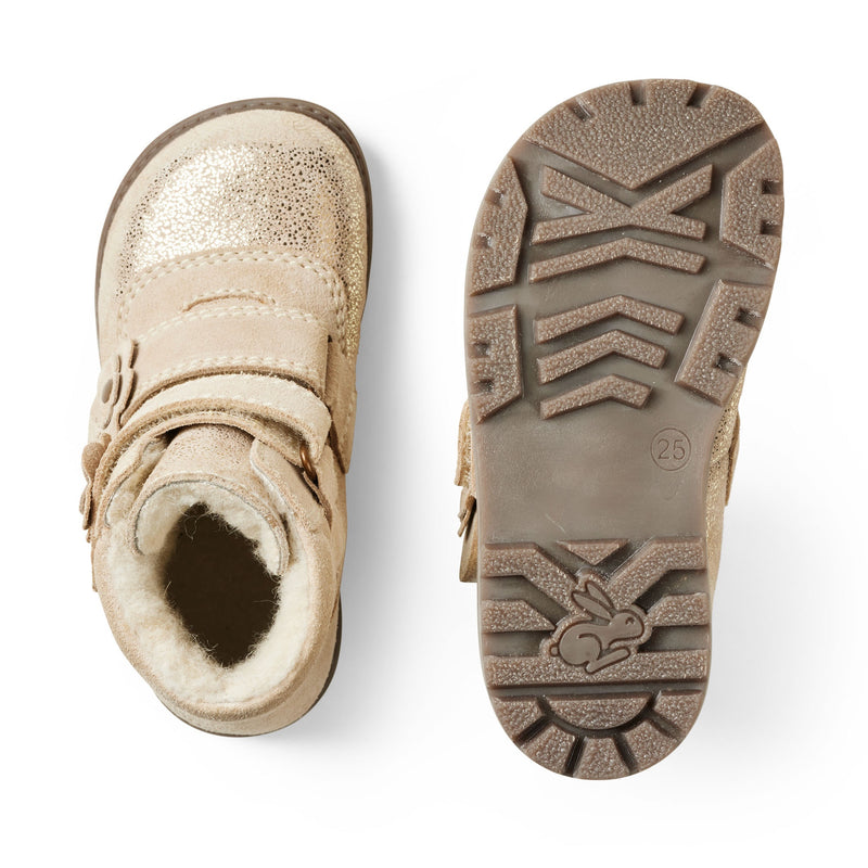 Bundgaard Tokker Flower TEX Vinterstøvler - Ivory Glitter