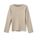 Sofie Schnoor Kids Petricia Pointelle Bluse - Beige