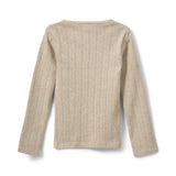 Sofie Schnoor Kids Petricia Pointelle Bluse - Beige