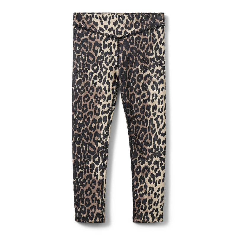 Sofie Schnoor Kids Avelina Leggings - Light Brown Leopard