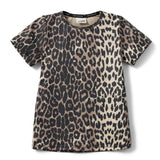 Sofie Schnoor Kids Asita T-Shirt - Light Brown Leopard