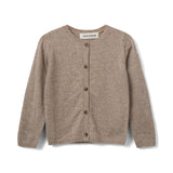 Sofie Schnoor Kids Cisse Cardigan - Brown Melange