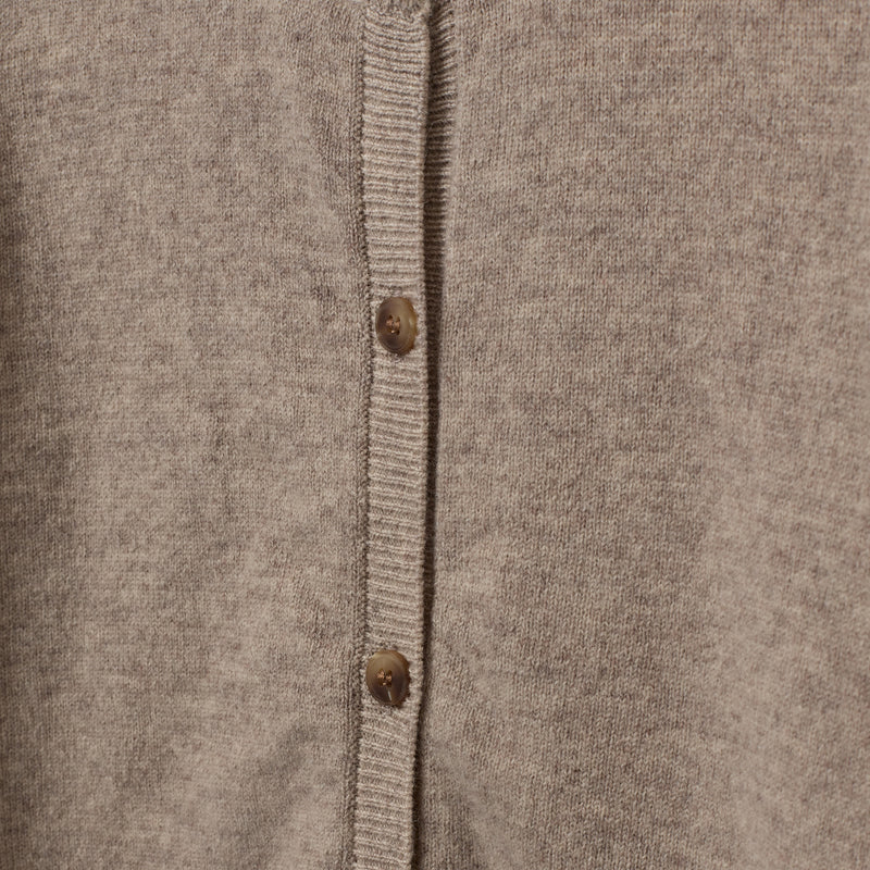 Sofie Schnoor Kids Cisse Cardigan - Brown Melange