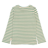 Petit Piao Sky Bluse - Frosty Spruce Striped