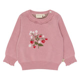 Petit Piao Ellen Strik Bluse - Dusty Rose