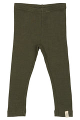 Petit Piao Leggings Modal - Green Leaf