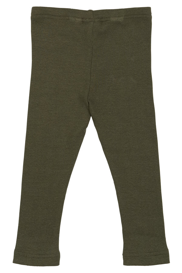 Petit Piao Leggings Modal - Green Leaf