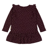 Petit Piao Kjole Modal Heart - Dark Grape