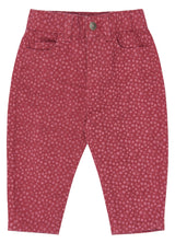 Petit Piao Greta Bukser - Deep Claret Flower