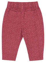 Petit Piao Greta Bukser - Deep Claret Flower