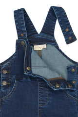 Petit Piao Gelm Overalls - Blue Denim