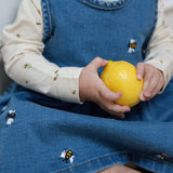 Petit Piao Jubii Spencer Cowboy Kjole - Light Blue