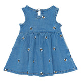 Petit Piao Jubii Spencer Cowboy Kjole - Light Blue