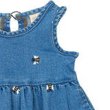 Petit Piao Jubii Spencer Cowboy Kjole - Light Blue