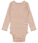 Petit Piao Body Modal Striped - Nostalgic Rose/Off White