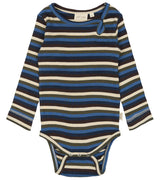 Petit Piao Body Modal Multi Striped - True Navy