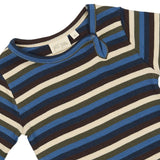 Petit Piao Body Modal Multi Striped - True Navy
