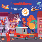 Forlaget Room2Play Pegebog m. lyd - Brandfolkene